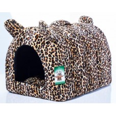 ГЮ-ВАС Домик мишка Гамми для кошек 37х50 см. (мех) (арт. Гювас Д36)