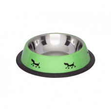 LOLO Миска зеленая на резиновой основе, разные объемы LOLO Миска зеленая на резиновой основе, разные объемы