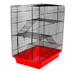 Клетка ECO для ГРЫЗУНОВ (Хома №3) 3-х этажная, 33*24*38 см (арт. RP4237)