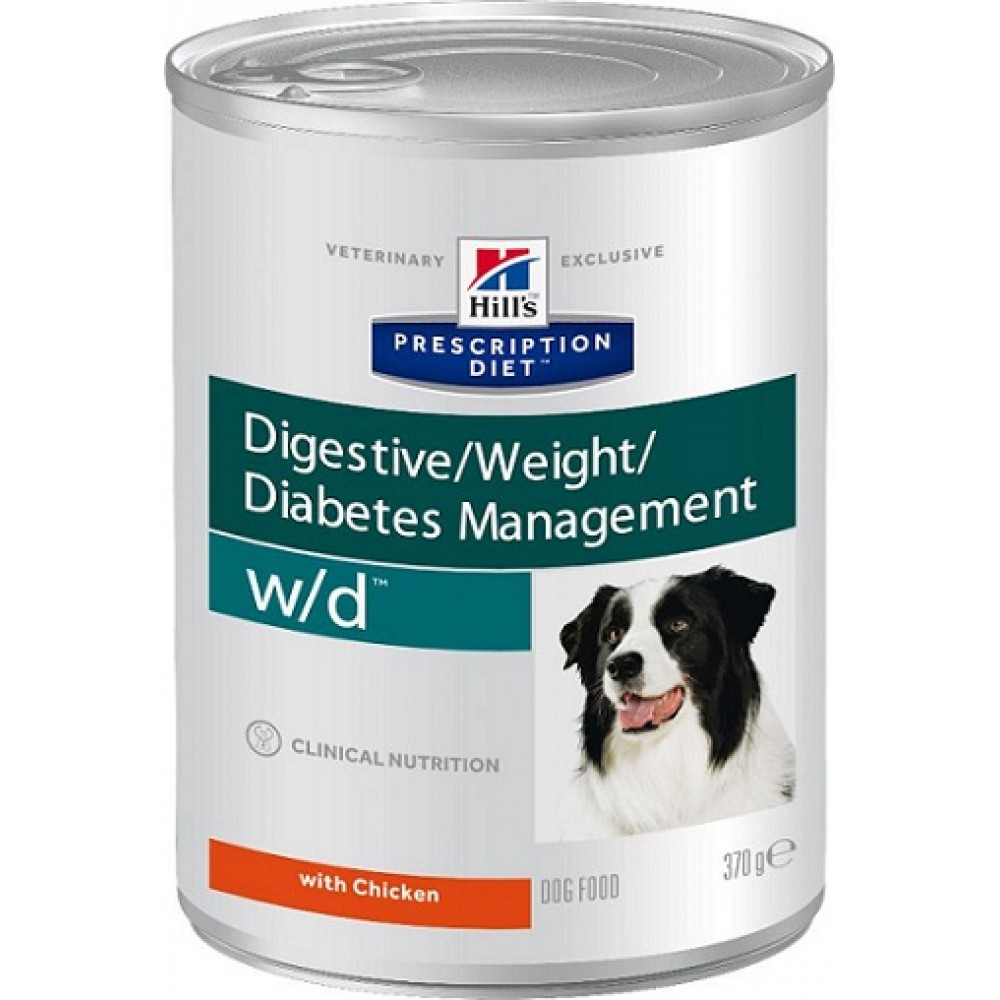 Hill's Prescription Diet Canine w\d - консервы для собак (избыточный вес, сахар, растройство пищеварения) (370 гр.) арт. 8017 Hill's Prescription Diet Canine w\d - консервы для собак (избыточный вес, сахар, растройство пищеварения) (370 гр.) арт. 8017