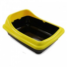 Triol Туалет для кошек прямоугольный с ассиметричным бортом, 455*355*200 мм (арт. ТР 20452001)