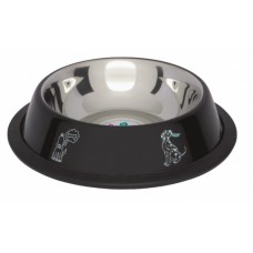 LOLO Миска черная на резиновой основе, разные объемы LOLO Миска черная на резиновой основе, разные объемы