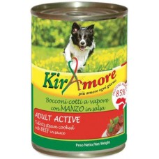 Консервы KIRAMORE - для взрослых собак, говядина