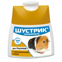 Зоошампунь Шустрик для грызунов чувствительной кожей 100мл