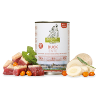Isegrim Adult Prairie Duck - консервы для собак со свежим мясом утки, ягодами облепихи и лесными травами, 400 гр. (арт. TYZ 95710)