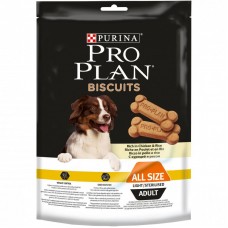 Pro Plan Biscuits Light Sterelized - лакомство для стерилизованных собак с курицей и рисом, 400гр. Pro Plan Biscuits Light Sterelized - лакомство для стерилизованных собак с курицей и рисом, 400гр.