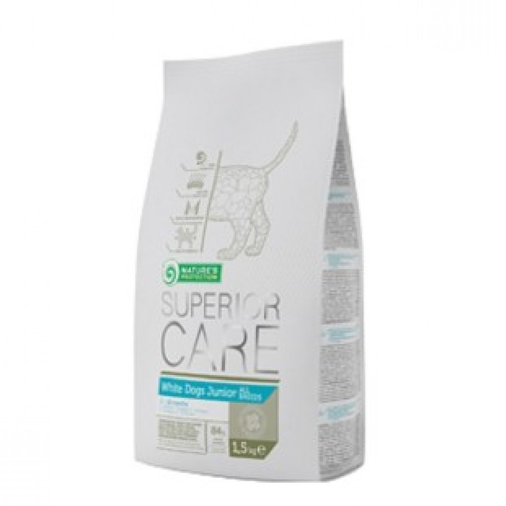 Natures Protection White Dogs Junior All Breeds — корм для белых молодых собак всех пород Natures Protection White Dogs Junior All Breeds — корм для белых молодых собак всех пород