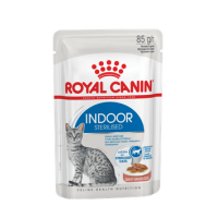 Royal Canin Indoor Sterilized в соусе - консервы для кошек живущих в помещении (85 гр)