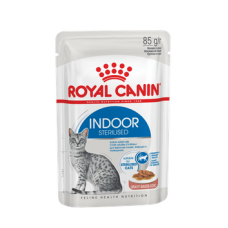 Royal Canin Indoor Sterilized в соусе - консервы для кошек живущих в помещении (85 гр) Royal Canin Indoor Sterilized в соусе - консервы для кошек живущих в помещении (85 гр)