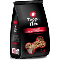 Сухой корм Терра-Пес - для взрослых активных и служебных собак (арт. TYZ TRK015) Сухой корм Терра-Пес - для взрослых активных и служебных собак (арт. TYZ TRK015)