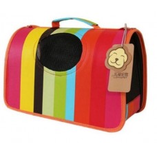 Сумка-переноска для собак Rainbow жесткий каркас, с ремнем ДиАнКари