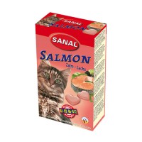 Витаминизированные лакомства Sanal Salmon (дрожжи и лосось), 85 таблеток (Арт. 3300SC)