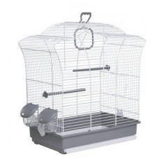 Voltrega клетка для птиц белая, 25.5x44.50x51.30 см. (арт. TY001649B)