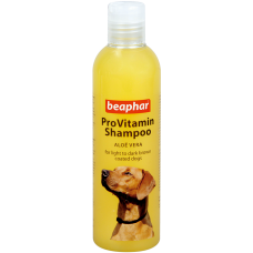 Beaphar Pro Vitamin Shampoo Yellow/Gold - Провитаминный шампунь с алоэ вера для собак рыжего окраса, 250 мл (арт. DAI18267)
