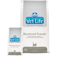 Farmina Vet Life Neutered Female - специальное питание для стерилизованных кошек