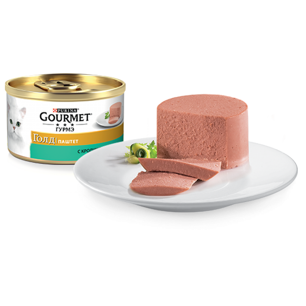 Купить Gourmet Gold (Гурмет Голд) - нежнейший Паштет с кроликом для ...
