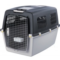 Переноска Gulliver IV для мелких животных до 18 кг, 52х51х72см, темно-серая/светло-серая Trixie (арт. 39871)