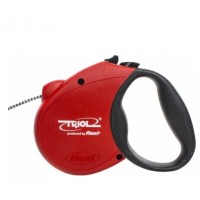 Triol Поводок-рулетка Standard Soft L 5м до 50 кг, трос разные цвета