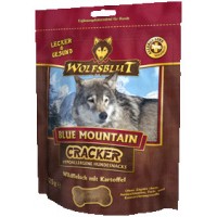 Wolfsblut Blue Mountain (Голубая гора) Крекер для собак (оленина, кролик, картофель) 225 гр.