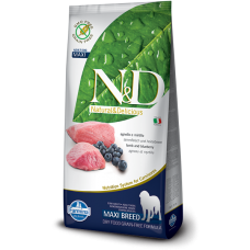 Farmina N&D Maxi - сухой беззерновой корм для крупных собак (ягненок/черника) Farmina N&D Maxi - сухой беззерновой корм для крупных собак (ягненок/черника)