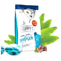 HAPPY CAT SENSITIVE GRAINFREE Морская рыба - корм для кошек (морская рыба, банан и инжир, без злаков)