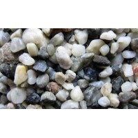 Гравий для аквариума натуральный №8 16-25 мм., 2 кг (арт. TYZ 7825)