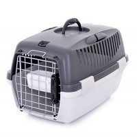 Переноска для кошек Gulliver 3 Delux (до 12 кг) с металлической дверкой, 61x40x38 см.