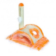 Redplastic Домик-когтеточка Zoo-M YETI Orange Мостик 73*38*68 см (арт. 8254бк)