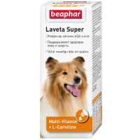 Beaphar Laveta Super Hu - Препарат для шерсти собак, 50 мл (арт. DAI12554)