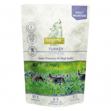 Isegrim Adult Mountain Turkey - монопротеиновый пауч с мясом горной индейки, для собак с чувствительным пищеварением , 410 гр. (арт. TYZ 95753)