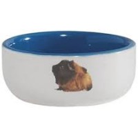 Beeztees Миска керам. с изоб. м. свин., голуб., 0,16л*10см (арт. ВЕТ801640)