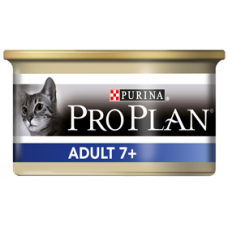 Pro Plan - консервы для кошек 7+ лет, с тунцом 85 г ж/б