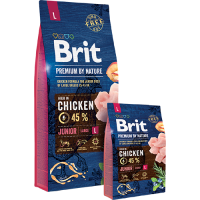 Brit Premium Nature Junior L - корм для молодых собак