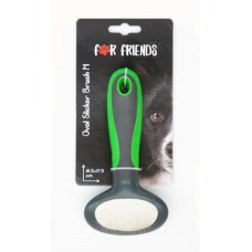Щетка овальная For Friends сликер для кошек, несколько размеров Щетка овальная For Friends сликер для кошек, несколько размеров