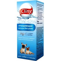 Cliny лосьон очищающий для ушей у кошек, 50 мл