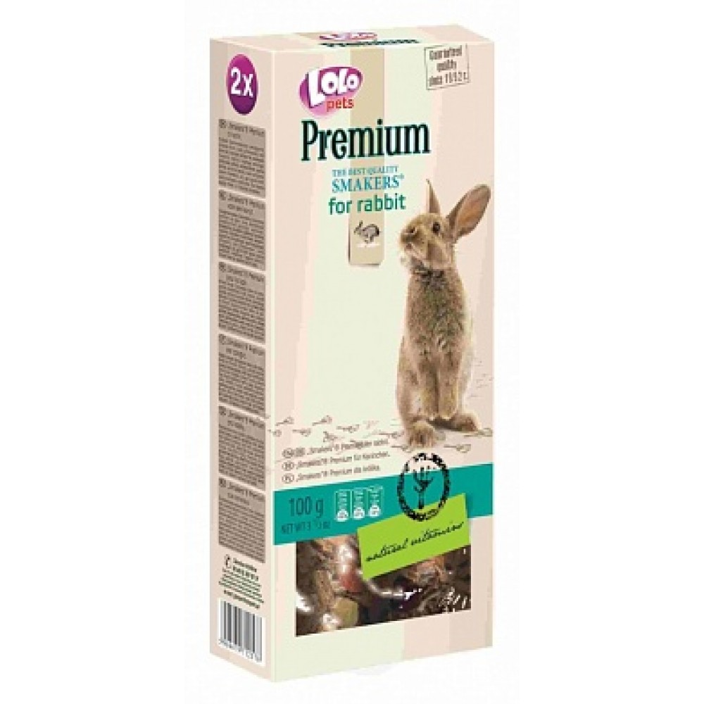 LOLO Pets Smakers Premium для кролика (арт. LO 71257) LOLO Pets Smakers Premium для кролика (арт. LO 71257)