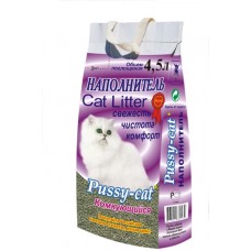 Pussy-Сat комкующийся - наполнитель бентонитовый без запаха для кошек и котят Pussy-Сat комкующийся - наполнитель бентонитовый без запаха для кошек и котят