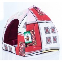 ГЮ-ВАС Юрта для кошек, 37х37х40 см (бязь) (арт. Гюв 64)