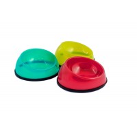 Redplastic Миска Сфера малая для кошек, прозрачная, на резинке, D11см (арт. 2221 проз/рез)