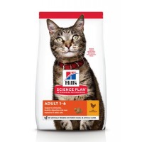 Hill's Feline Adult Chicken – сухой корм для кошек (10 кг)