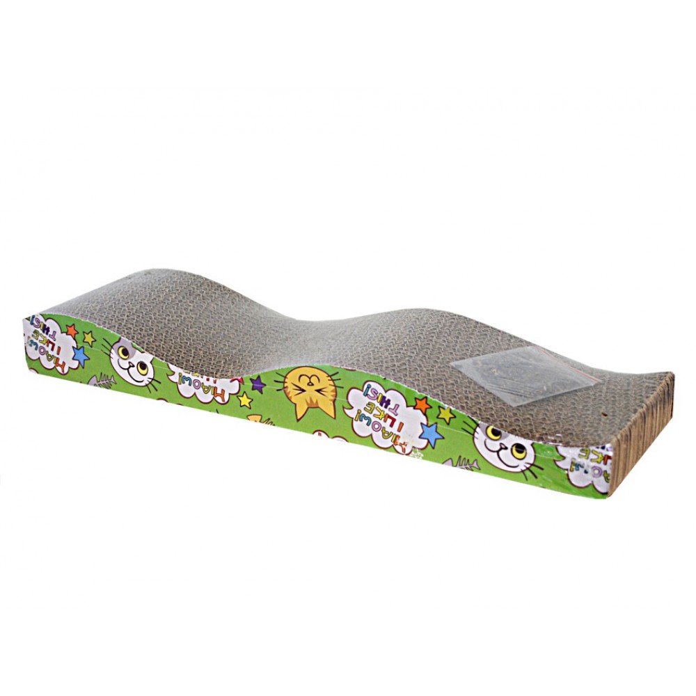Pet Family когтеточка из картона Весёлые горки 44.5*21.5*45 см. (арт. TUZ PFA301) Pet Family когтеточка из картона Весёлые горки 44.5*21.5*45 см. (арт. TUZ PFA301)