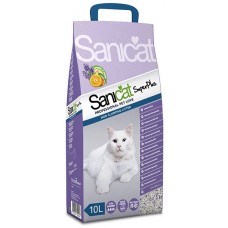 Sanicat Professional Super Plus - сепиолитовый наполнитель для кошачьего туалета некомкующийся, с ароматом лаванды и апельсина Sanicat Professional Super Plus - сепиолитовый наполнитель для кошачьего туалета некомкующийся, с ароматом лаванды и апельсина