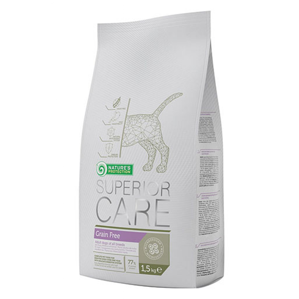 NP Superior Care Grain Free - беззерновой корм для взрослых собак всех пород NP Superior Care Grain Free - беззерновой корм для взрослых собак всех пород