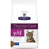 Hill's PD Feline y/d — корм для кошек с заболеваниями щитовидной железы.