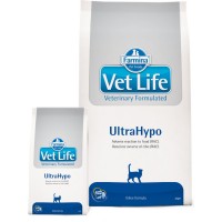 Farmina Vet Life UltraНypo - корм для кошек при аллергии и гиперчувствительности