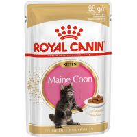 Royal Canin Kitten Maine Coon - влажный корм для котят мейн-кунов в соусе.