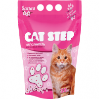 Cat Step Сакура наполнитель силикагель для туалета кошек