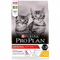 Pro Plan Kitten Original - корм для котят в возрасте от 6 недель до 1 года с курицей