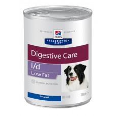 Hill's i/d Low Fat - консервы для собак с расстройствами пищеварения с низким содержанием жиров (360 г) (арт. 1811) Hill's i/d Low Fat - консервы для собак с расстройствами пищеварения с низким содержанием жиров (360 г) (арт. 1811)