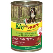 Консервы KIRAMORE - для взрослых собак, печень